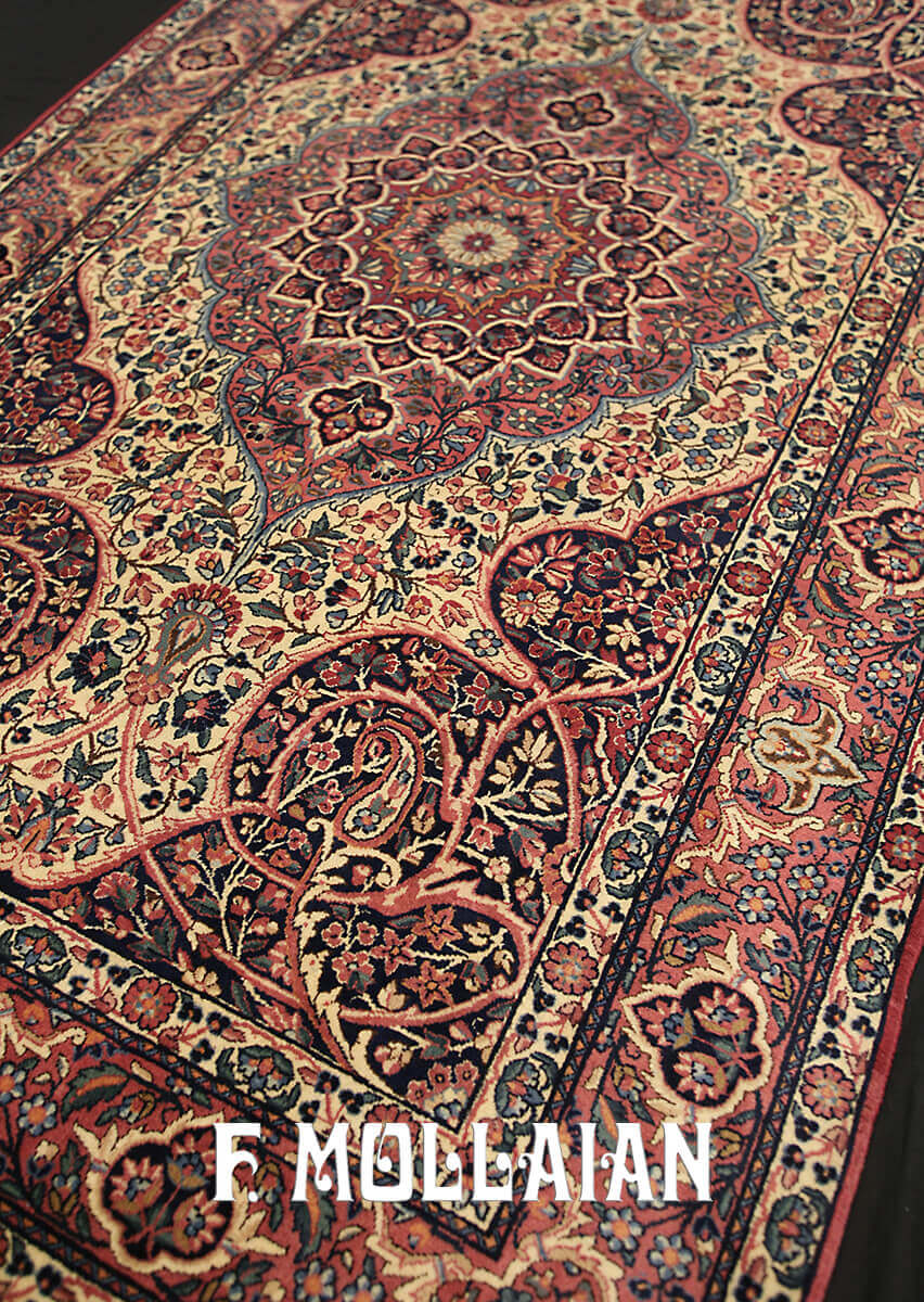 Antique Persian Rug Kashan Manchester n°:94379758